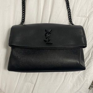 Yves Saint Laurent West Hollywood |Cross body Bag | Black hardware